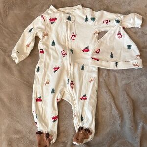 Carter’s Christmas Reindeer Sleeper with Beanie